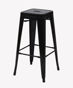 Bar stool Tolix black metal